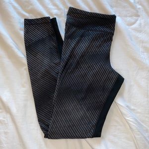 Under Armour Black and Gray Leggings